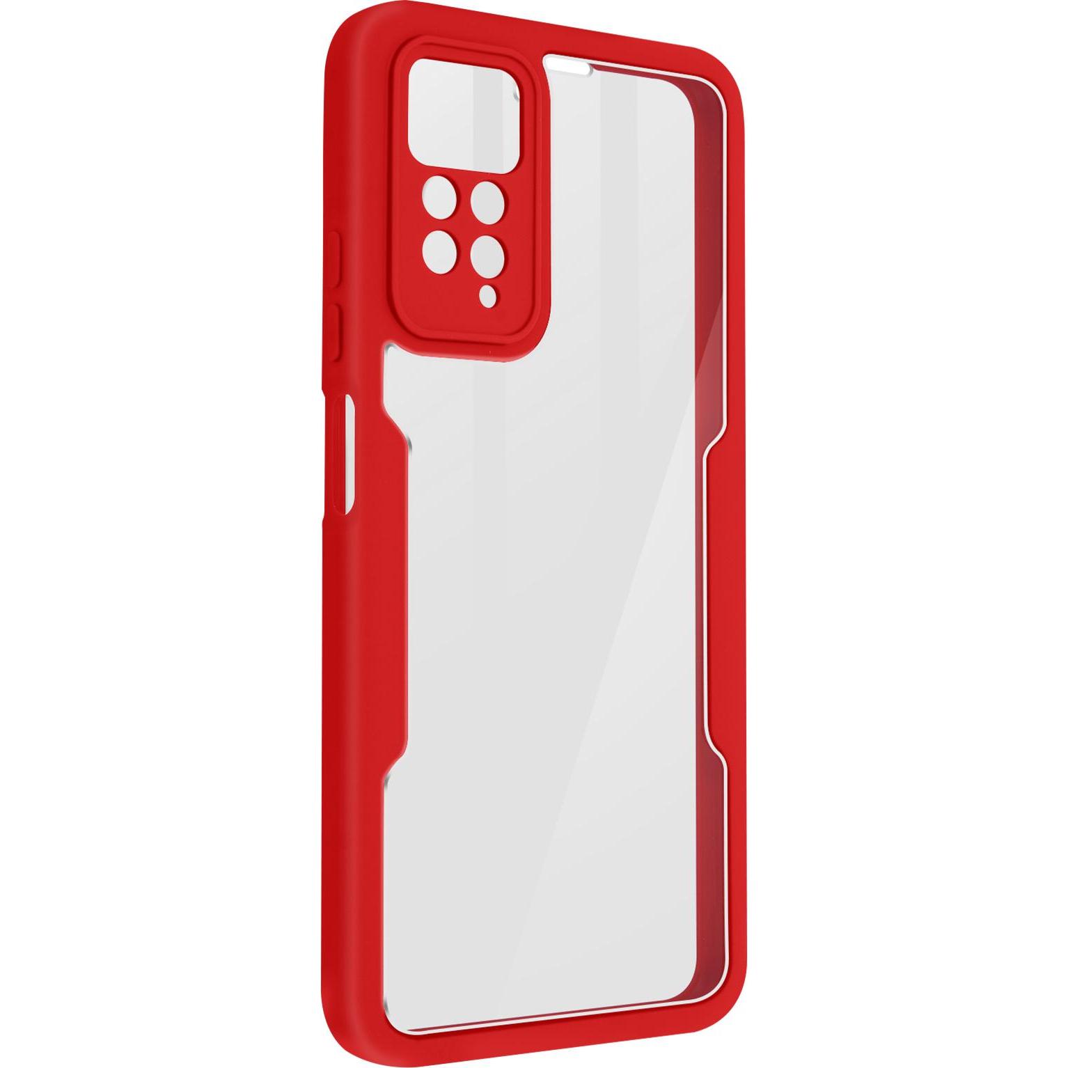 Avizar 180 Series (Xiaomi Redmi Note 11 Pro 5G), Smartphone Hülle, Rot