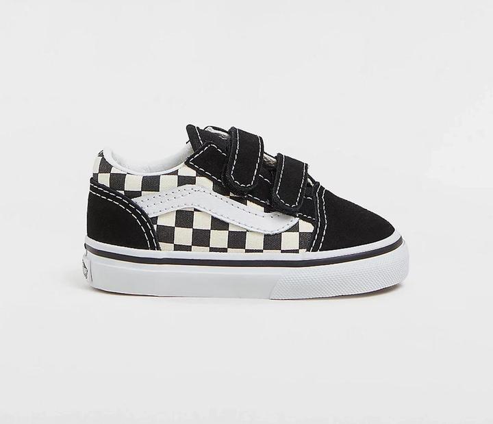 Produktbild Vans TD Old Skool V (PRIMARY CHECK) BLK/WHITE (26)