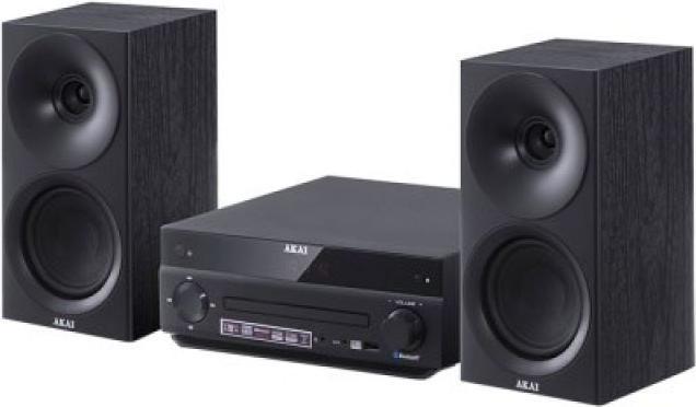 Immagine prodotto Micro Akai - stereo con sintonizzatore FM RDS digitale, lettore CD MP3 e WMA, Bluetooth (Bluetooth, Lettore CD, 2x 20 W)