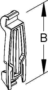 Image du produit Niedax Pince de maintien des câbles