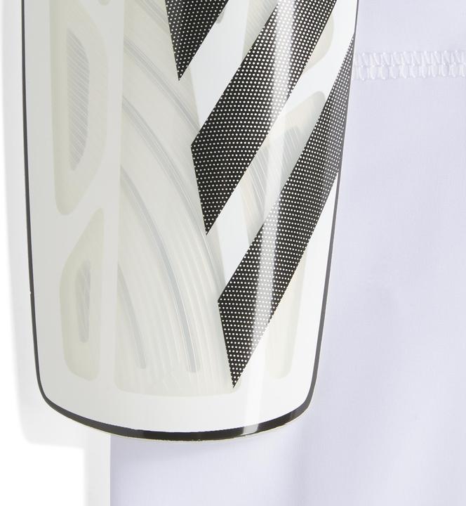 Image du produit adidas Unisex TIRO SHINGUARD League, White/Black/Silver Metallic, L (L)