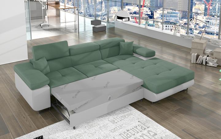 Immagine prodotto ELTAP Armando (Divano letto, Divano ad angolo, 4 posti)