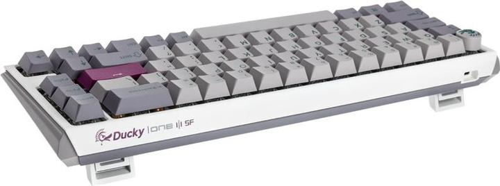 Produktbild Ducky One 3 Mist Grey SF Gaming Tastatur, RGB LED - MX-Ergo-Clear (US) (US, Kabelgebunden)
