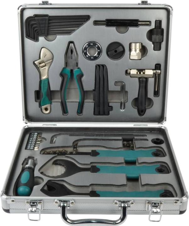 Image du produit Mannesmann Kit d'outils pour vélo (33 pièces)