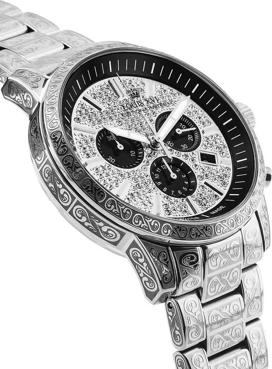 Actual product image Louis XVI Palais Royale Iced Out (Chronograph, 43 mm)