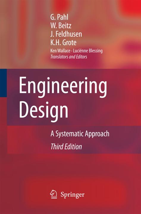 Produktbild Engineering Design (Englisch, Gerhard Pahl, Jörg Feldhusen, Karl-Heinrich Grote, W. Beitz, 2014)