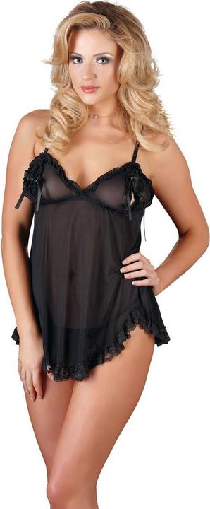 Produktbild Cottelli Collection Babydoll mit Rüschen (M)