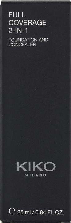 Actual product image KIKO Milano Full Coverage 2 In 1 Foundation & Concealer (N10)