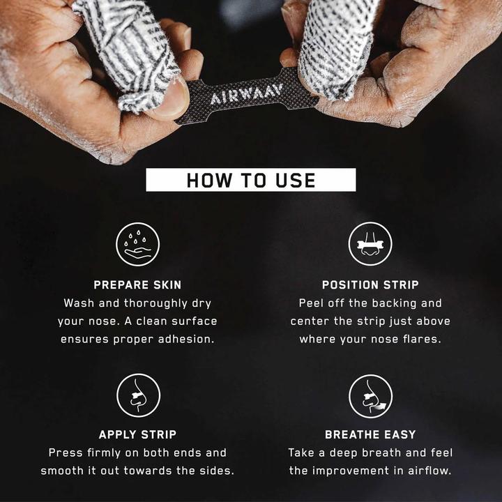 Produktbild Airwaav Nasal Strips (L)