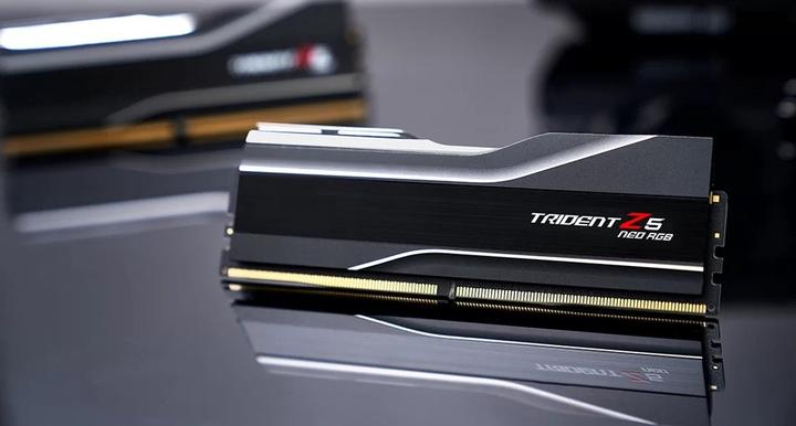 Produktbild G.Skill RAM Gskill D5 5600 32GB C46 Trident Z5 NEO RGB (1 x 32GB, 5600 MHz, DDR5-RAM, DIMM)