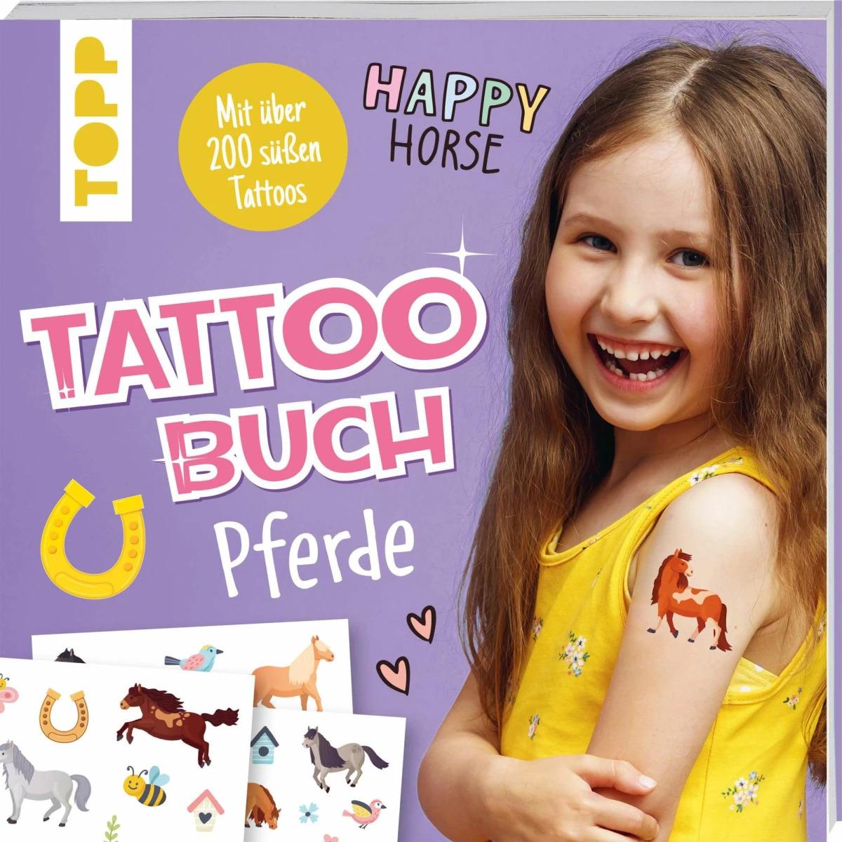 Tattoobuch Pferde, Kinderbücher von frechverlag