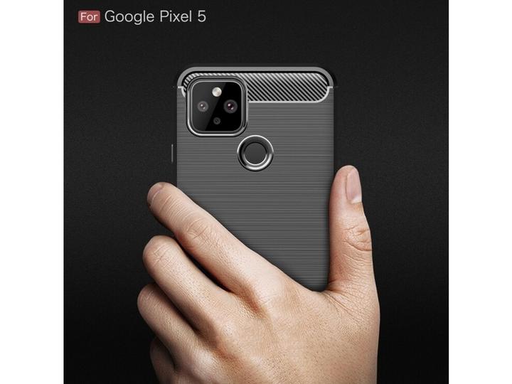Immagine prodotto Screenguard Google Pixel 5 Cover Carbon Brushed Soft TPU (Google Pixel 5)