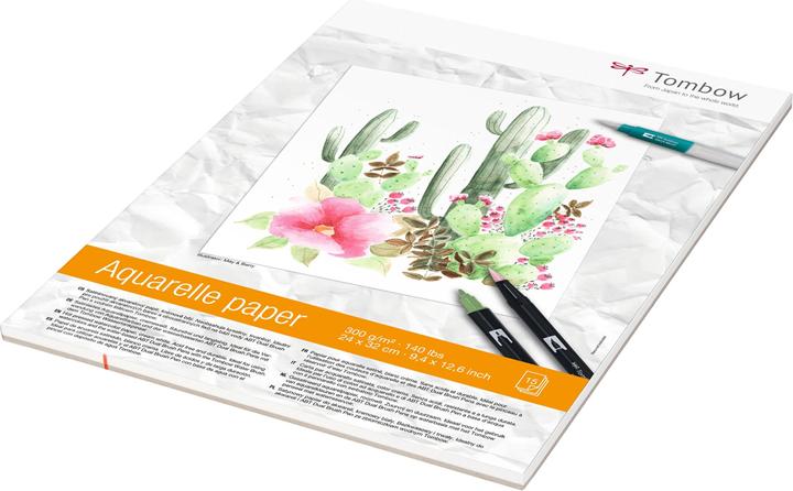Produktbild Tombow Aquarellblock (24 x 33 cm)