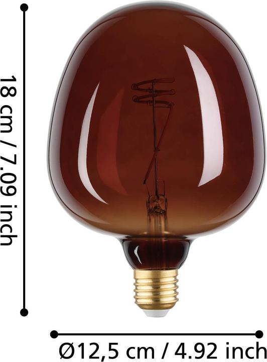 Actual product image EGLO LED bulb E27 (E27, 40 lm, 40x)