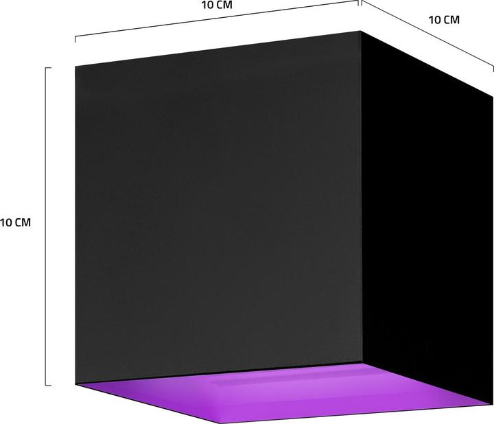 Produktbild Hombli Smart Outdoor Wall Light V2, Black (600 lm, IP54)