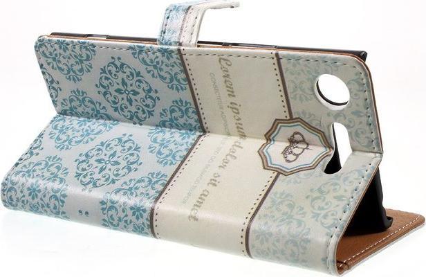 Produktbild Magnetische Leder Hülle mit Muster (Sony Xperia XZ1)