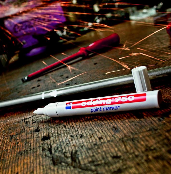 Image du produit Edding Marqueur peinture (Blanc, 4 mm, 1 x)