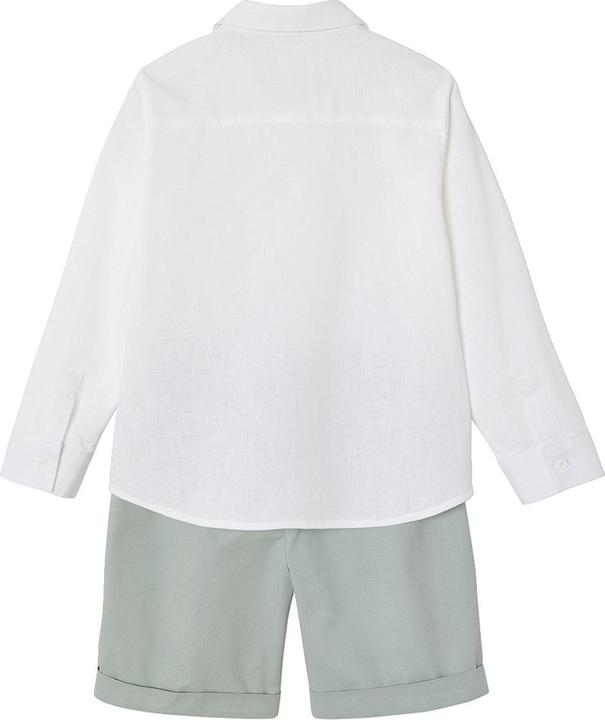 Produktbild Vertbaudet Festliches Jungen-Set: Hemd mit Stehkragen & Shorts (152)