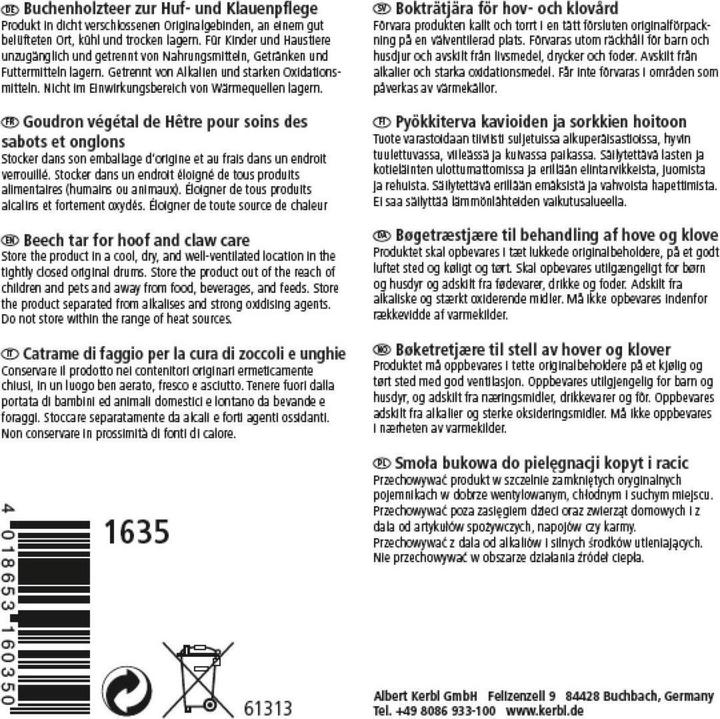 Immagine prodotto Kerbl Catrame di faggio TarPaste