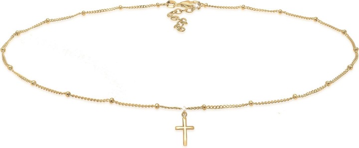 Produktbild Elli Choker, Kreuz (925er Sterling Silber, 36 cm)