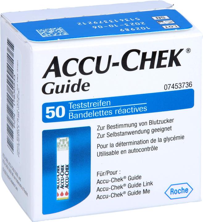 Produktbild Accu-Chek Guide Teststreifen (50) (Teststreifen)