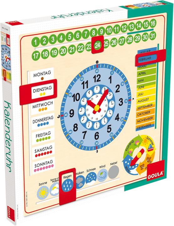 Goula Orologio calendario (Tedesco)