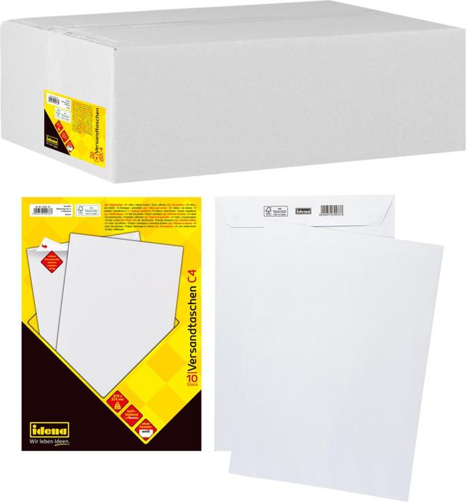 Produktbild Idena VT C4 weiss 100g 10er hk o.F. FSC-Mix (10 x)