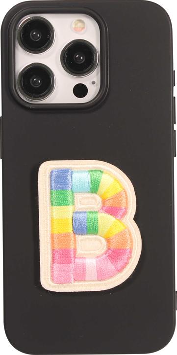 Actual product image PhoneLook Sticker Sticker for mobile/tablet/computer 3D embroidered Lettre B