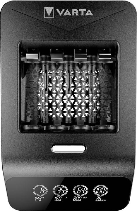Image du produit Varta Chargeur LCD ultra rapide+. (1 pcs, AA, Piles rechargeables + chargeur)