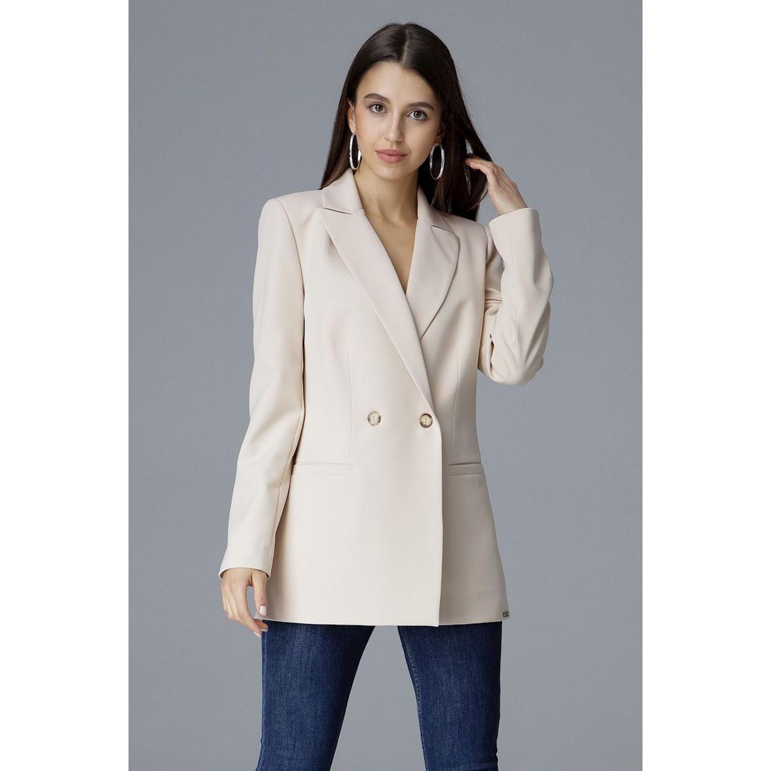 Figl, Jacke, Jacke model (S), Beige, S