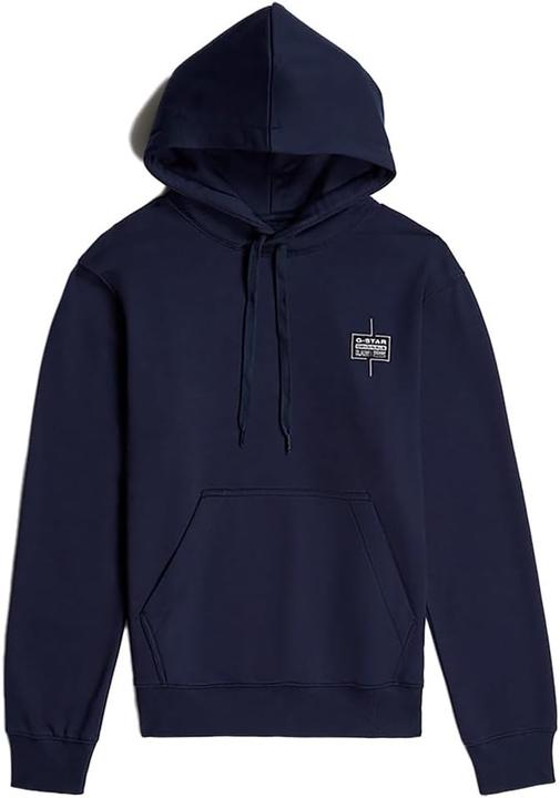 Produktbild G-Star Maglione con Cappuccio a Maniche Lunghe Regolare Logo (M)