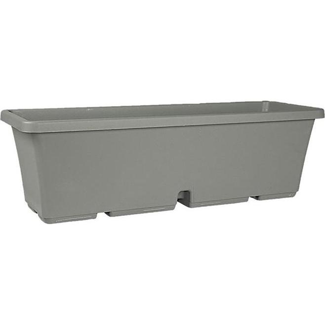 Domoletti, Vaso da fiori, Plastic pot. TBTISB50-125, Ø 50 cm, grey (17 cm)
