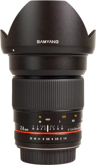 Actual product image Samyang 24mm F1.4 Olympus FT (Olympus, APS-C / DX)