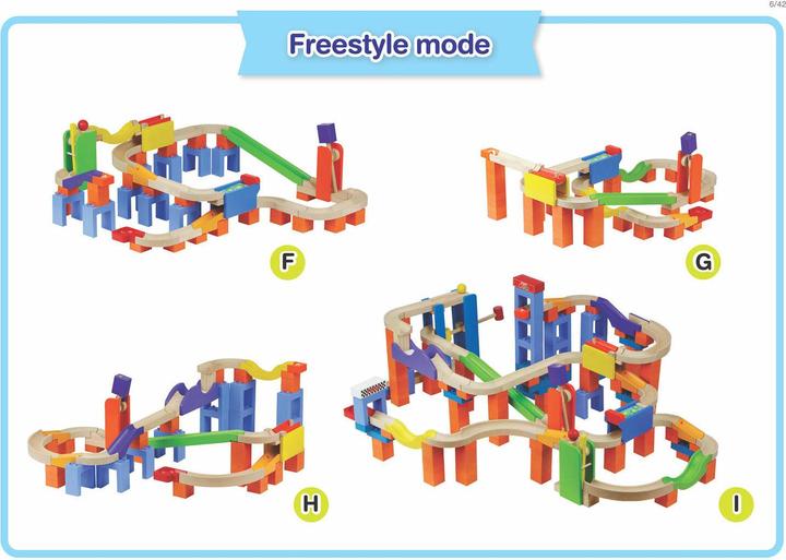Actual product image Wonderworld Knikkerbaan Scholenbox