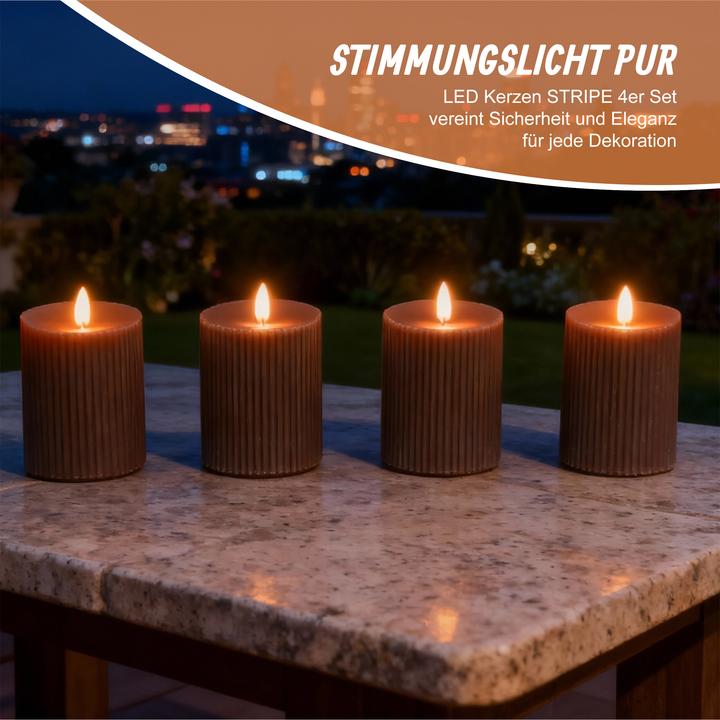 Immagine prodotto Relaxdays 4x candele (4 x)