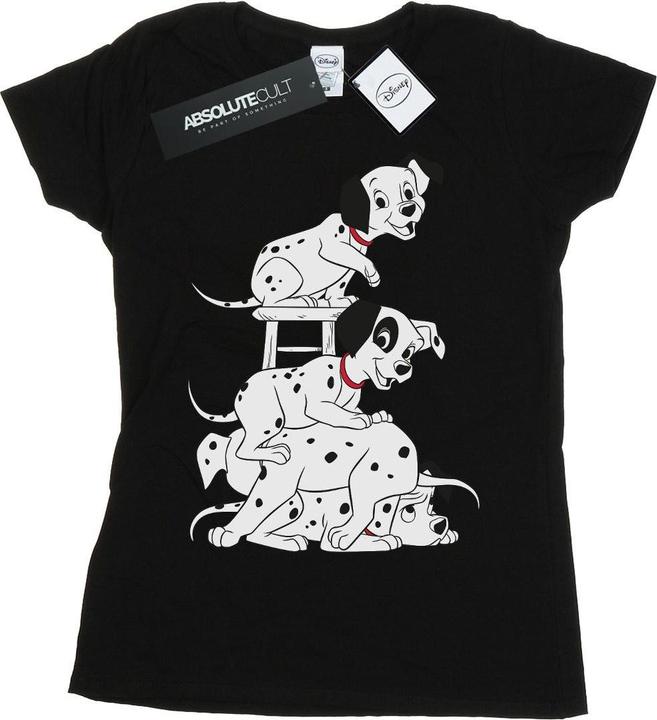 Actual product image Disney Womens/Ladies 101 Dalmatians Chair Cotton T-Shirt (S)