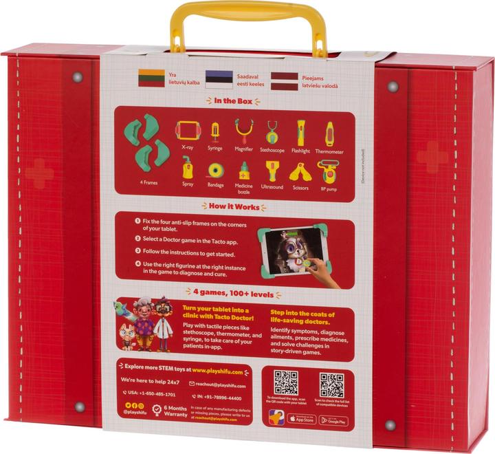 Produktbild PlayShifu Toy Interactive Doctor Set Tacto Doctor