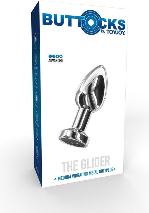 Image du produit Toy Joy Plug vibrant en métal The Glider M