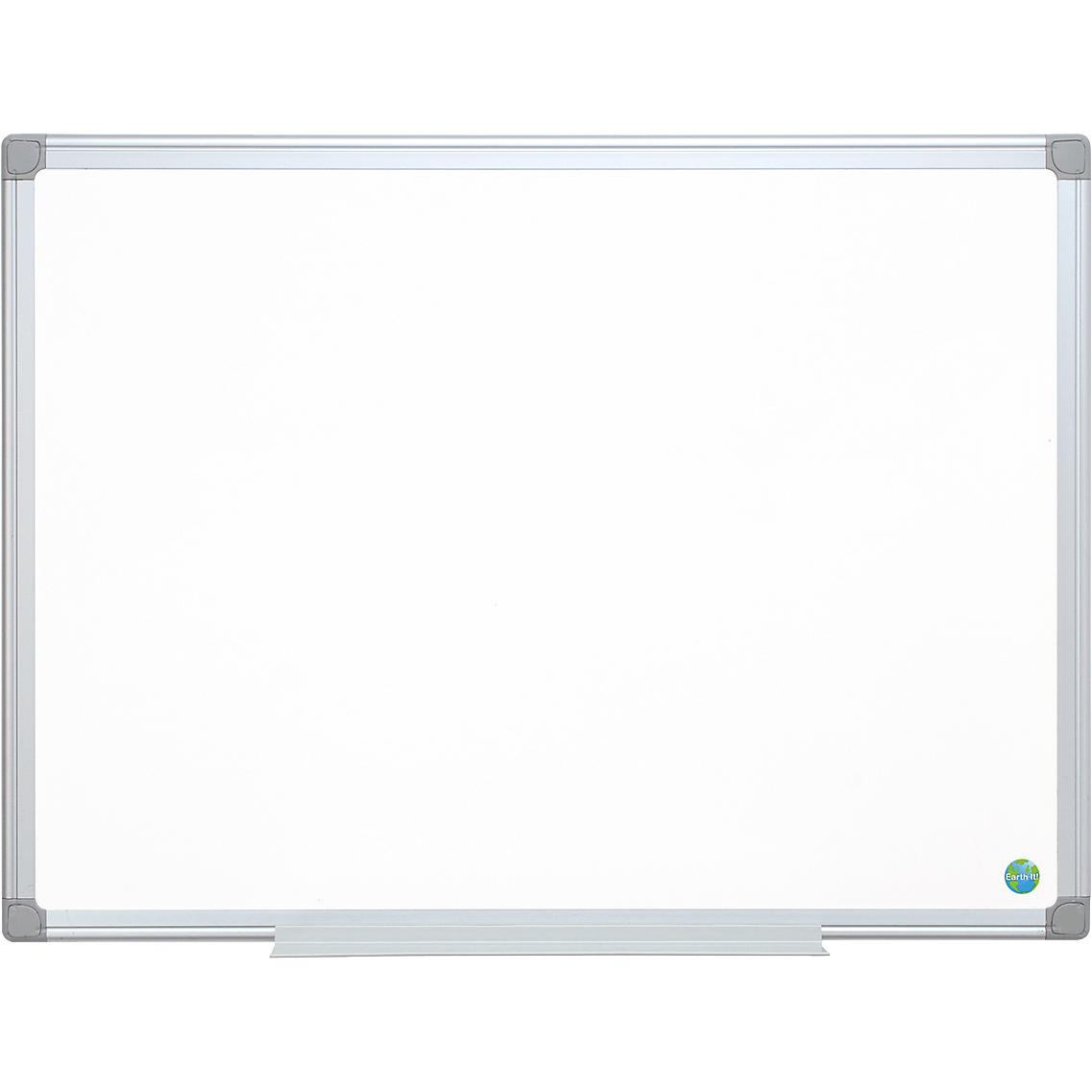 Earth-it, Präsentationstafel, Whiteboard, emailliert, Alu-Rahmen (60 x 45 cm)