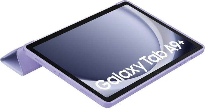 Actual product image Tech-Protect Tahvelarvutikaaned Galaxy Tab A9+ 11" SmartCase, lilla (Samsung Galaxy Tab A9+)