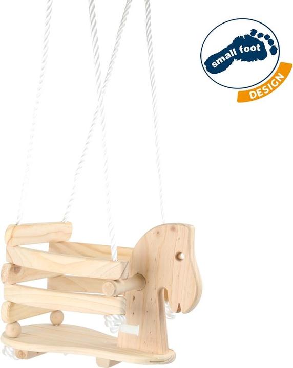 Actual product image small foot Horse swing
