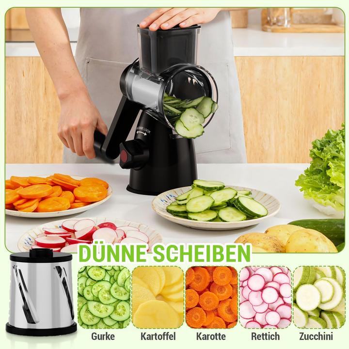 Produktbild Vihoom Käsereibe mit Kurbel