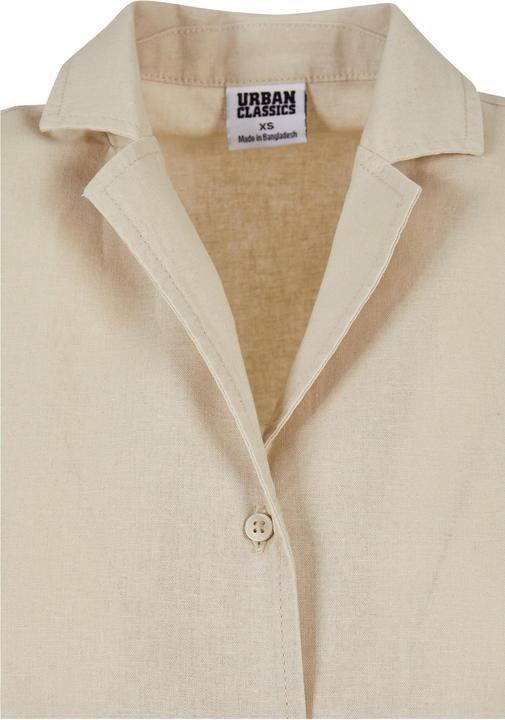 Produktbild Urban Classics Ladies Linen Mixed Resort Shirt (4XL)