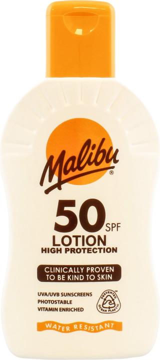 Immagine prodotto Malibu Lozione SPF 50 (Crema solare, SPF 50, 200 ml)