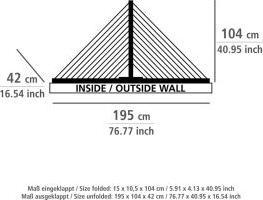 Produktbild Wenko Wandwäschespinne (18 m)