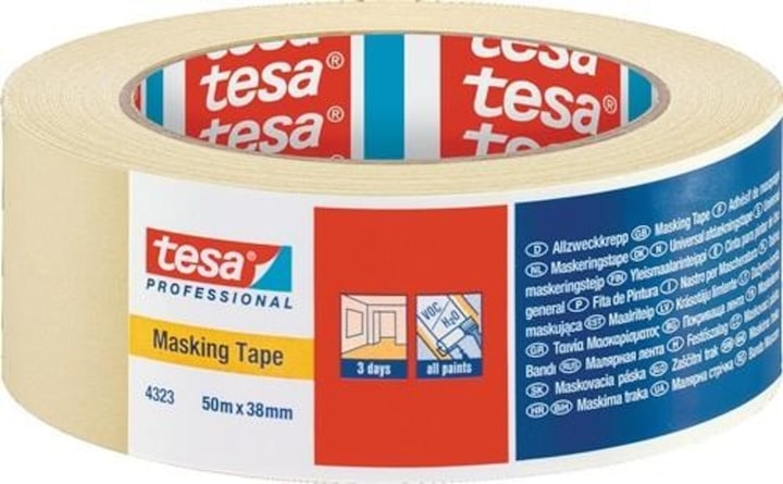 tesa tesakrepp® Abdeckband 50m:38mm (38 mm)