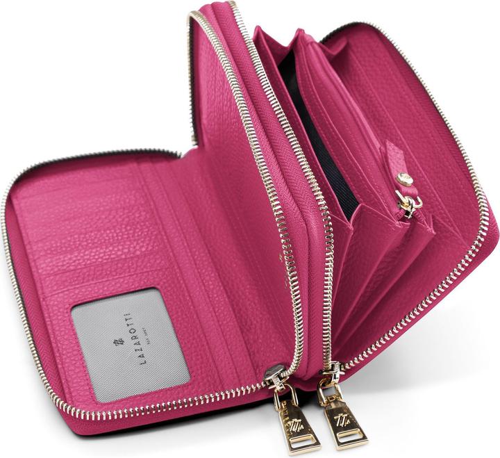 Actual product image Lazarotti Bologna Leather Geldbörse RFID Schutz Leder 20 cm