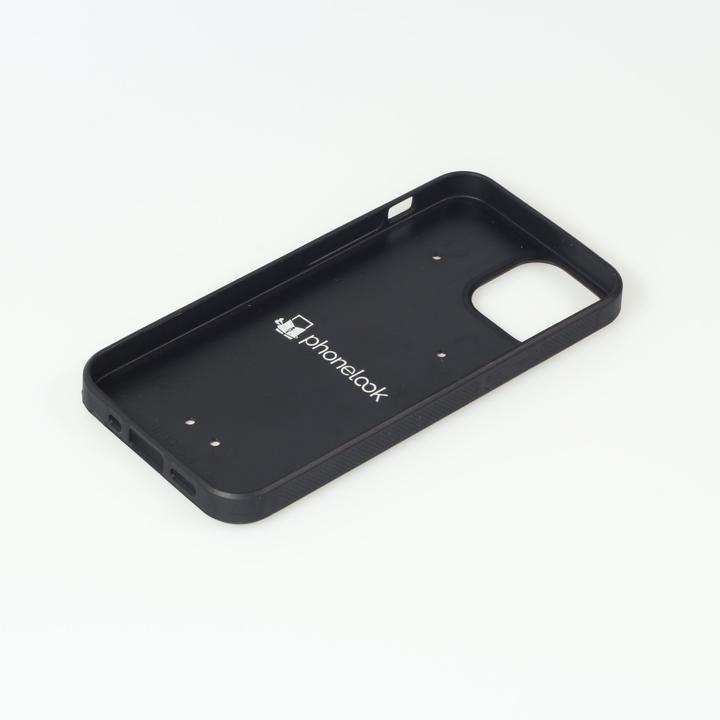 Actual product image PhoneLook Cover Silicone Black Sea Foam Blue (Apple iPhone 13 mini)