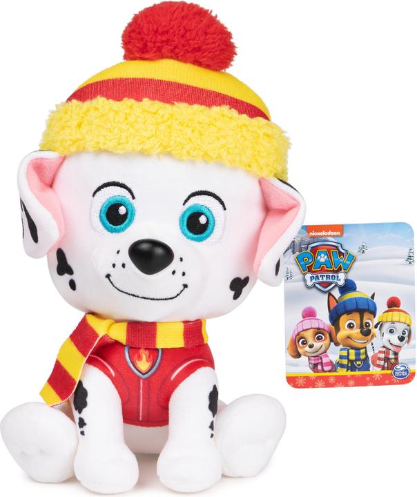 Produktbild Spin Master PAW PATROL MOVIE Pliušinis herojus MARSHALL 15 cm (17.80 cm)