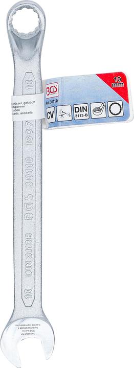 Produktbild BGS Maul-Ringschlüssel, gekröpft SW 10 mm (10 mm)
